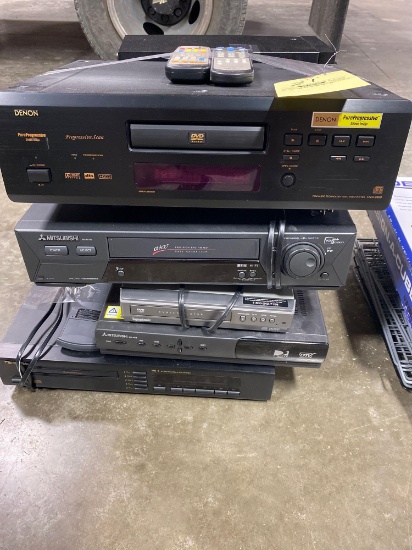 Nakamichi stereo, dvd players, vhs players