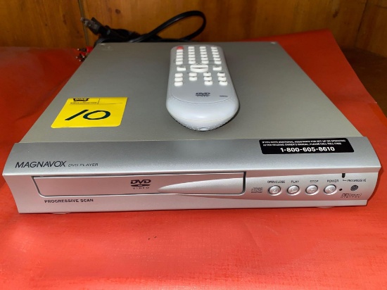 Magnavox DVD player.