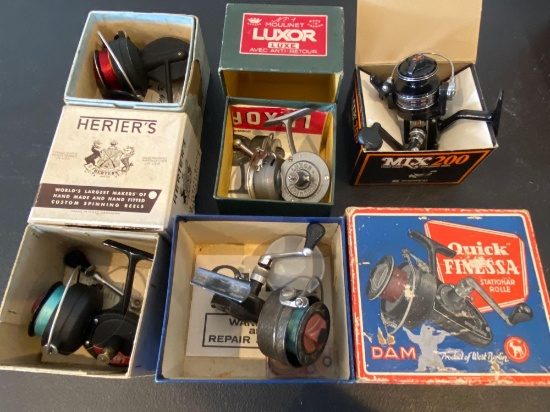 Luxor No. 3 Model C Spinning Reel with Box and Papers sold at auction on  25th June