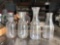 (7) milk bottles