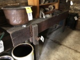 Early wood work bench