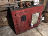 Antique wood cabinet