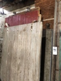 (5) barn doors w/ track