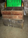 (2) early wood crates