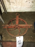 Early steel pulley