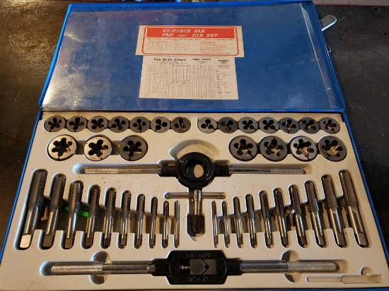 45-Piece SAE Tap and Die set