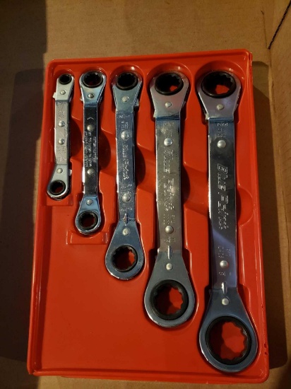 Blue Point double-sided ratchet wrenches 1/4 to 7/8