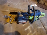 Poulan chainsaw with accessories