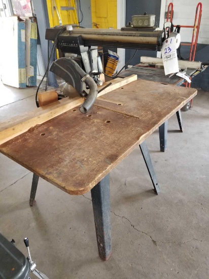 Craftsman radial arm saw