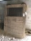 Rustic stable door w/ rollers (Approx. 4 ft. x 6.5 ft.)