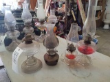 4 Oil Lamps