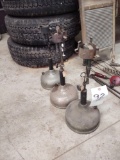 3 Oil Lamps