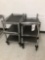 (2) NSF Wire Rack Carts