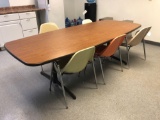 Conference Table, (5) Chairs