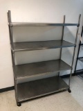 Stainless Shelf on Casters