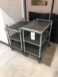 NSF Wire Rack Carts