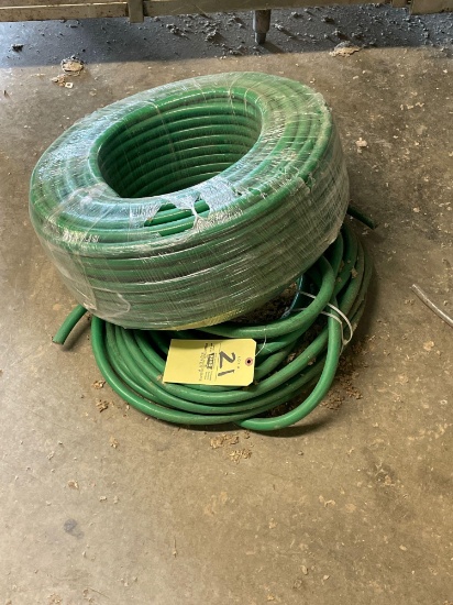 Large roll of Garden Hose