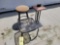 Stool, Side Table, Torch