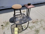 Stool, Side Table, Torch