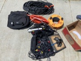 Audio Wiring, Power Cord Reels, Carry Bag, Pole Stand