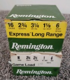 (2) Boxes Remington 16 GA Shot Shells