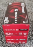 (2) Boxes Federal .357 Mag Ammo