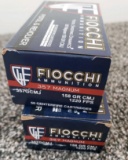 (2) Boxes Fiocchi .357 Magnum Ammo