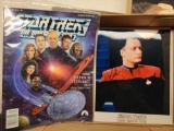 Star Trek Fan Club Magazine and Personalized Photo