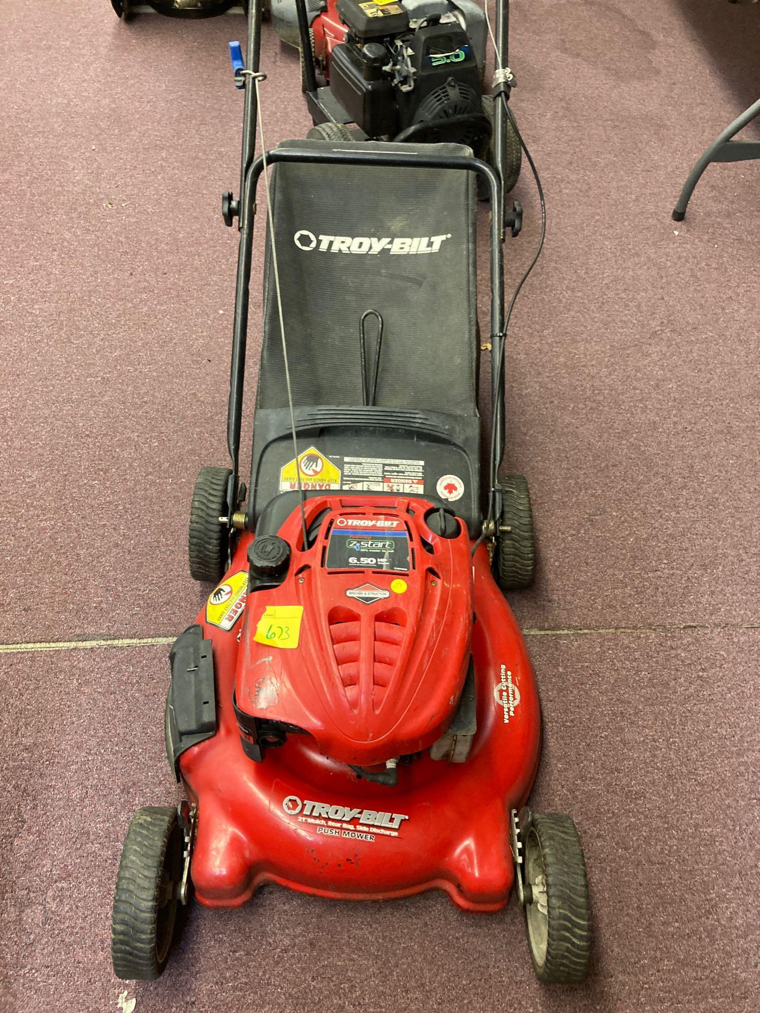 Troy Bilt 6.5hp Push Mower Proxibid