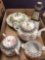 Nippon glassware, tea set