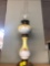 Oil lamp, approximately 34 inches tall