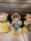 Cookie jar, 2 baby figures