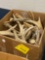 Box of deer antlers