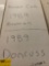 Baseball cards 1989 Bowman 1989 Donruss with stars