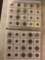 2 sheets foreign coins