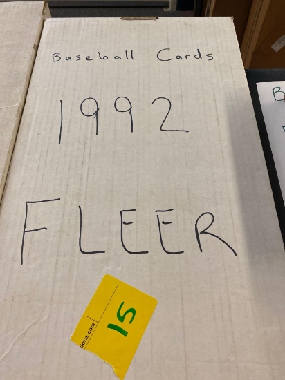 Baseball cards 1992 Fleer