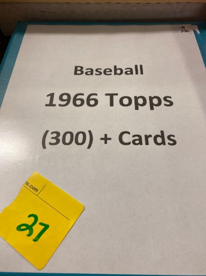 Baseball 1966 Topps 300 plus cards