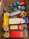Vintage metal toy cars