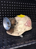 Coal miner helmet and lamp