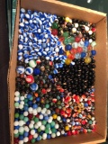 Vintage marbles, various sizes