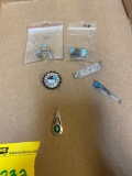 Possible sterling earrings and pendants