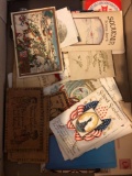 Old school souvenir booklets, postcards, advertising, etc.