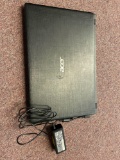 Acer laptop with part of power cord