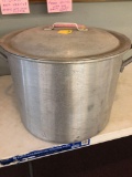Aluminum pot 16 inches tall and 21 inch diameter