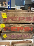 Vintage Pepsi crates