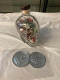 Coins, coin paper weights, miscellaneous