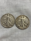 1946, 1943, Liberty Half Dollar, Silver