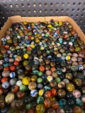 Small and medium sized marbles
