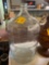 Large glass water jug