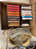 Cassettes and headphones